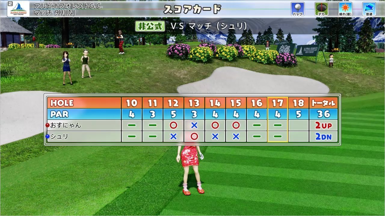 Newみんなのgolf 進捗状況その３ Swaddling Games