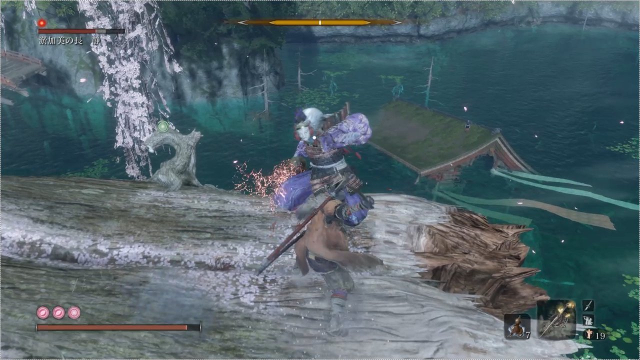 Sekiro プレイ中 その９ ー桜の森の満開の下ー Swaddling Games