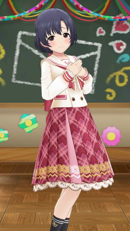 デレステ 白菊ほたるちゃんの3Dモデルが修正されたぞ