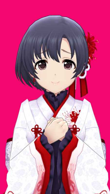 デレステ 白菊ほたるちゃんの3Dモデルが修正されたぞ